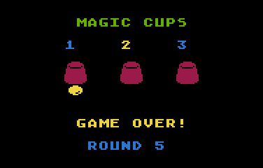 MAGICCUP gameover