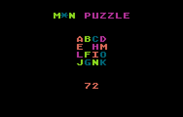 Playing a 4*4 Puzzle