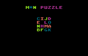 Shuffling a 4*4 Puzzle